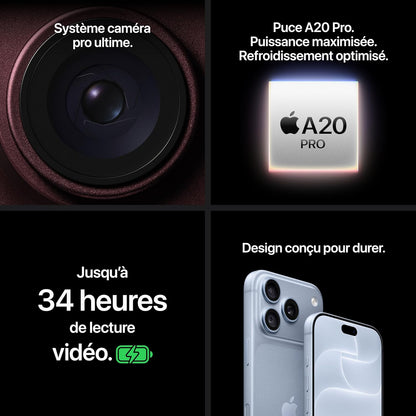 Apple iPhone 18 Pro 1 To – Bourgogne