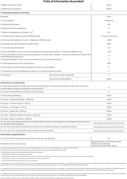 Apple iPhone 16 (256 Go) - Cyan