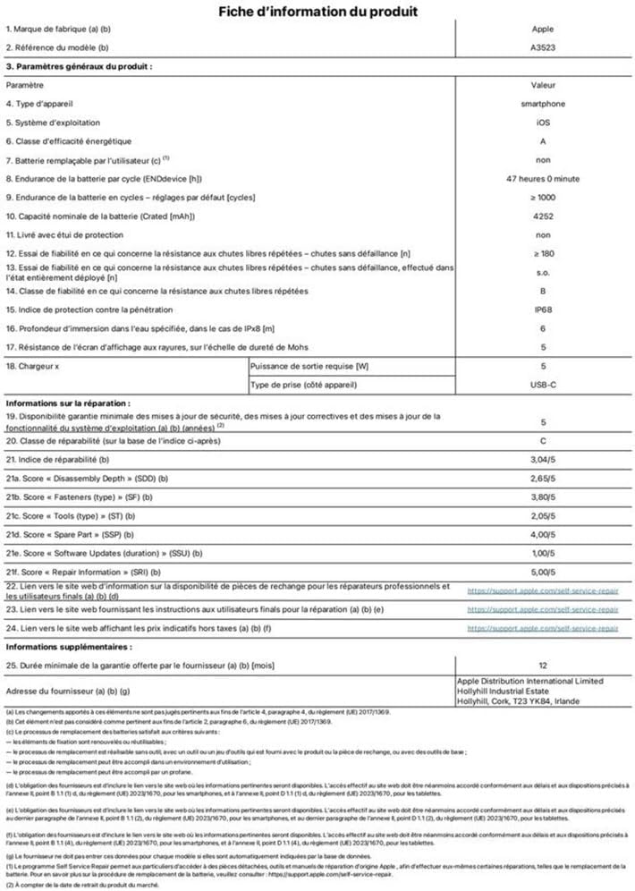 Apple iPhone 17 Pro 256 Go – Orange cosmique